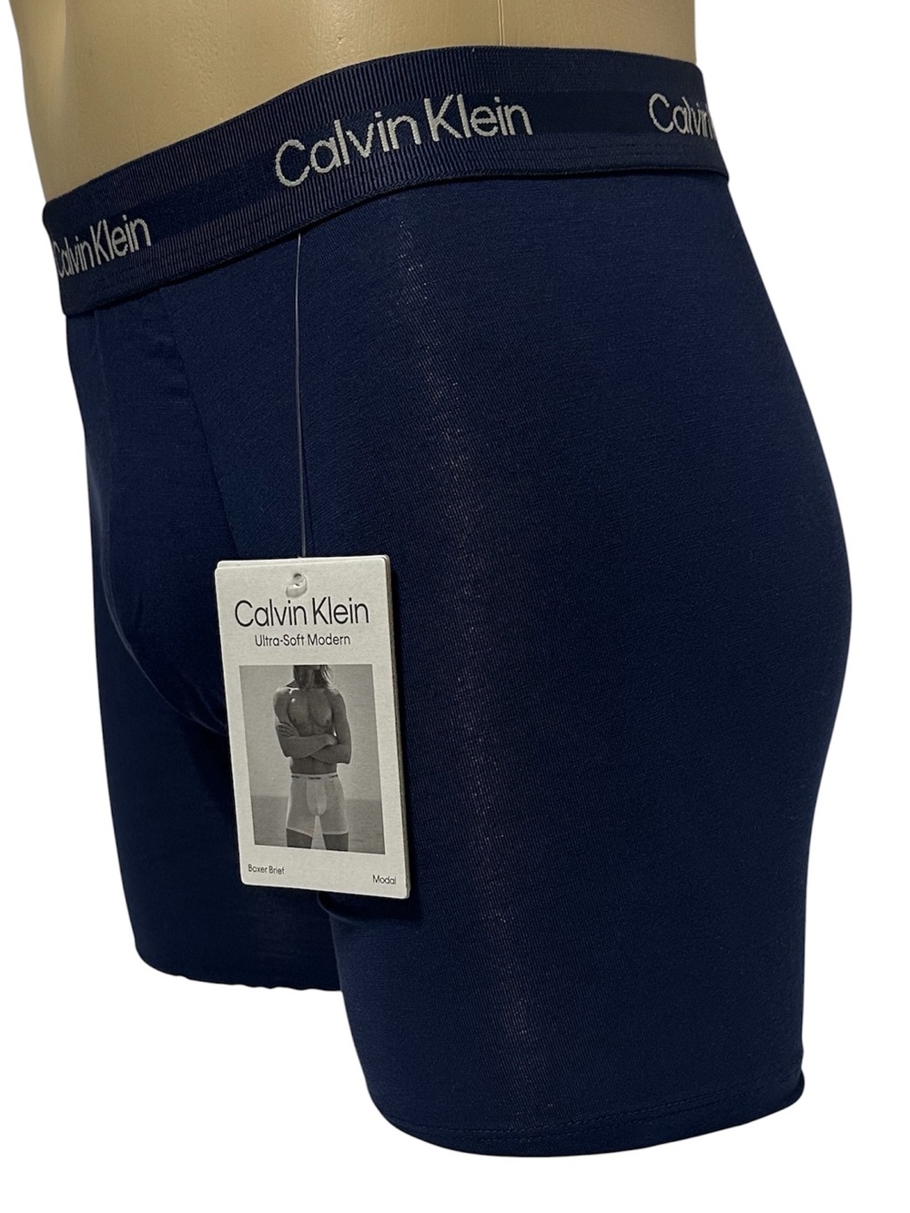 Calvin Klein Navy Blue Boxer Briefs